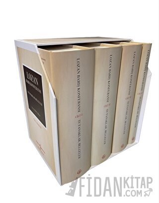 Lozan Barış Konferansı - Tutanaklar, Belgeler (4 Cilt Kutulu) (Ciltli)