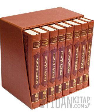 Lüks Baskı Riyazüs Salihin - Hadis-i Şerif Tercümesi ( 8 Cilt Takım) (
