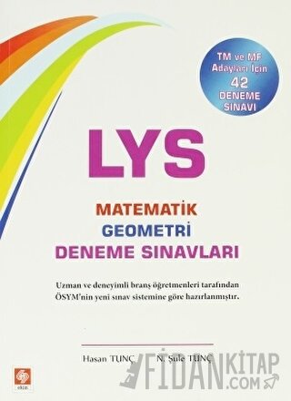 LYS Matematik Geometri Deneme Sınavları Hasan Tunç