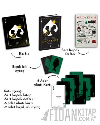 Maça Kızı 8 - 2. Kitap (Kutulu) (Ciltli)