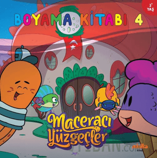 Maceracı Yüzgeçler Boyama Kitabı 4 Kolektif