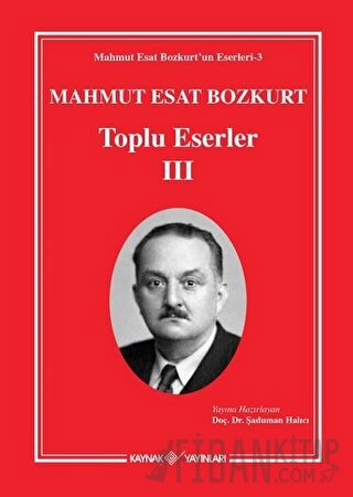 Mahmut Esat Bozkurt Toplu Eserler 3 (Ciltli)