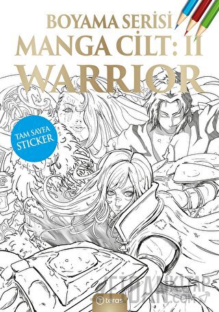 Manga Boyama Cilt II: Warrior Kolektif