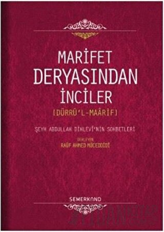 Marifet Deryasından İnciler (Ciltli)
