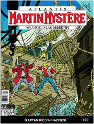 Martin Mystere İmkansızlar Dedektifi Sayı: 120 Kaptan Kidd’in Hazinesi