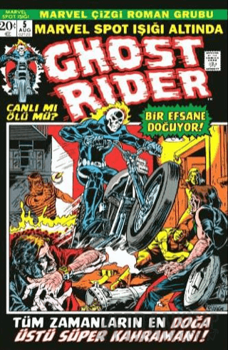 Marvel Spot Işığı Altında Ghost Rider Gary Friedrich