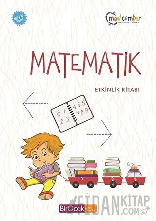 Matematik Etkinlik Kitabı (48 Ay ve Üzeri) - Mavi Çember Okul Öncesi Eğitim