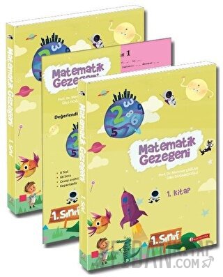 Matematik Gezegeni 1. Sınıf (3 Kitap Takım) Mehmet Çağlar