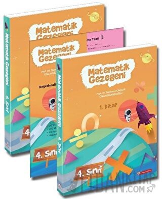 Matematik Gezegeni 4. Sınıf (3 Kitap Takım) Mehmet Çağlar