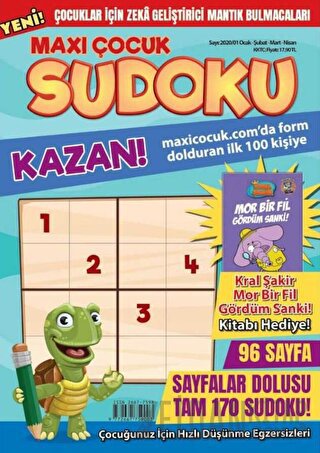 Maxi Çocuk Sudoku 1 Kolektif