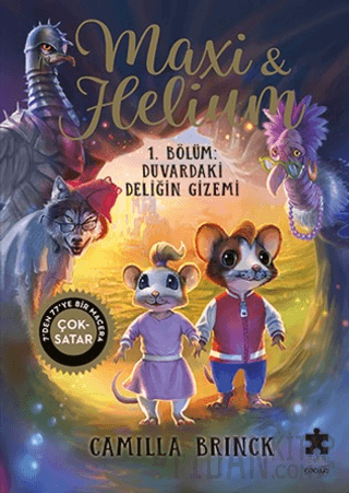 Maxi & Helium 1. Bölüm: Duvardaki Deliğin Gizemi (Ciltli)