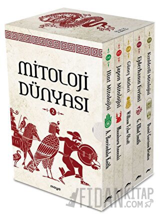 Maya Mitolojik Kitaplar Seti 2 - 5 Kitap Takım