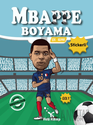 Mbappe Boyama Kitabı Kolektif