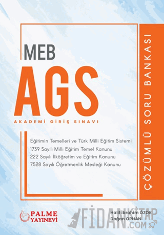 MEB AGS Eğitim Temelleri ve Türk Milli Eğitim Sistemi Çözümlü Mevzuat Soru Bankası