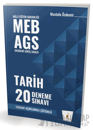 MEB - AGS Hazırlık Tarih 20 Deneme Sınavı Mustafa Özdemir