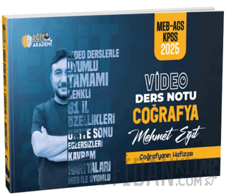 MEB - AGS KPSS Coğrafya Video Ders Notları Mehmet Eğit