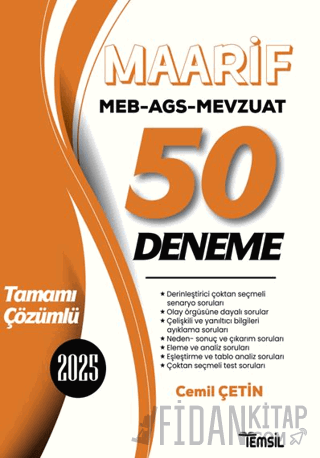 MEB-AGS Mevzuat MAARİF 50 Deneme Çözümlü