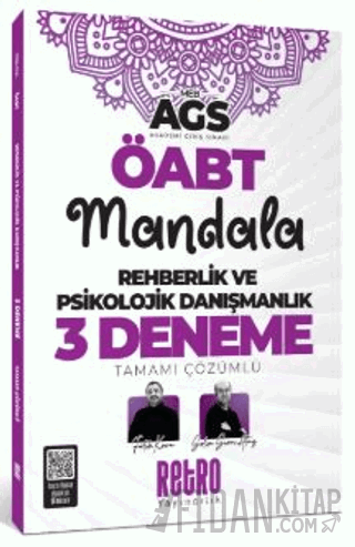 2026 MEB AGS ÖABT Rehberlik ve Psikolojik Danışmanlık Mandala 3 Deneme