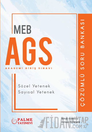 MEB AGS Sözel Yetenek Sayısal Yetenek Soru Bankası Nihal Vurucu