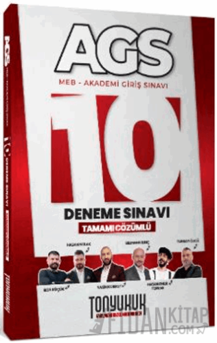 MEB AGS Tamamı Çözümlü 10 Deneme Sınavı