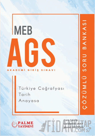 MEB AGS Türkiye Coğrafyası-Tarih-Anayasa Soru Bankası Cem Şahin