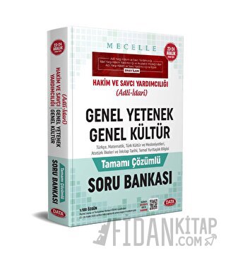 Mecelle Hakim ve Savcı Yardımcılığı (Adli-idari) Genel Yetenek - Genel Kültür Soru Bankası