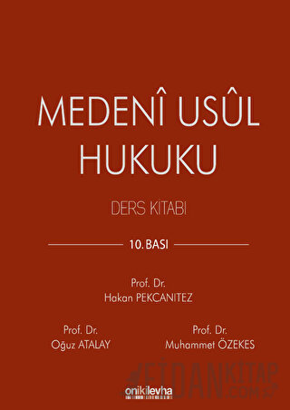 Medeni Usul Hukuku Ders Kitabı (Ciltli) Hakan Pekcanıtez