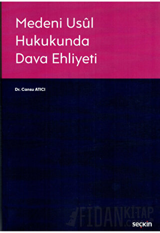 Medeni Usul Hukukunda Dava Ehliyeti