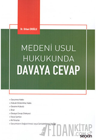 Medeni Usul Hukukunda Davaya Cevap