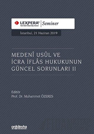 Medeni Usul ve İcra İflas Hukukunun Güncel Sorunları 2 (Ciltli)