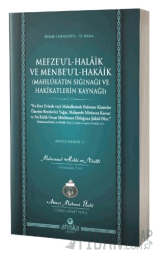 Mefzeul Halaik ve Menbeul Hakaik Arapça