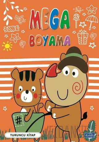 Mega Boyama-Turuncu Kitap
