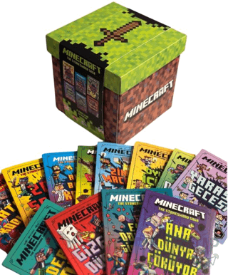 Mega Minecraft Küpü 12 Kitap Set