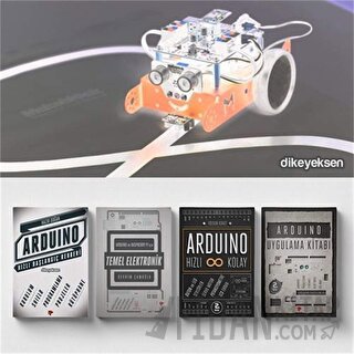 Mekar’lar için Cep Boy Arduino Başlangıç Seti (4 Kitap Takım)
