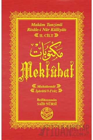 Mektubat (Makam Tanzimli 2) (Ciltli)