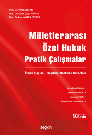 Milletlerarası Özel Hukuk Pratik Çalışmalar Lale Ayhan İzmirli