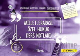 Milletlerarası Özel Hukuku Ders Notları
