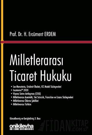 Milletlerarası Ticaret Hukuku (Ciltli)