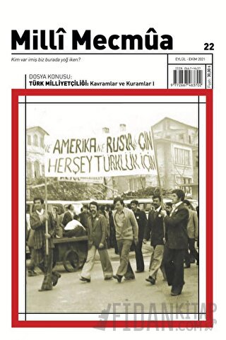 Milli Mecmua Sayı 22 / Eylül - Ekim 2021