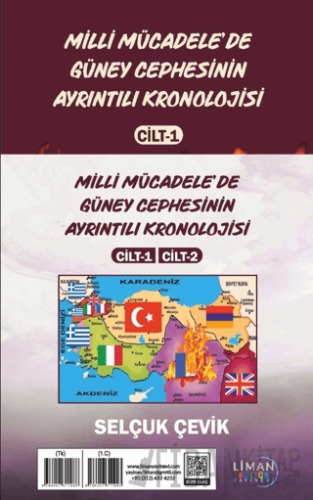 Milli Mücadele'de Güney Cephesinin Ayrıntılı Kronolojisi Cilt 1 ve Cilt 2 Takım