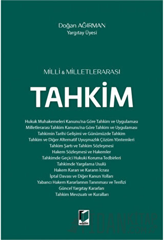 Milli ve Milletlerarası Tahkim (Ciltli)