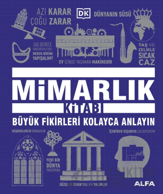 Mimarlık Kitabı Büyük Fikirleri Kolayca Anlayın (Ciltli)