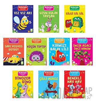Mini Mini Fabllar Karakter Geliştiren Masallar (10 Kitap Takım)