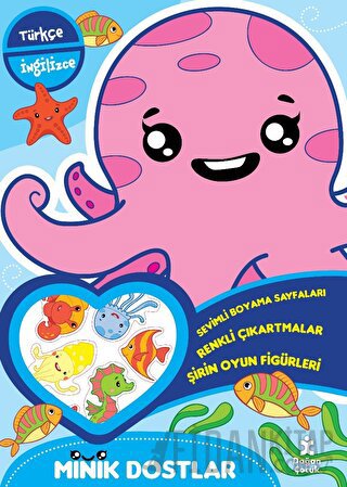 Minik Dostlar - Deniz Altında Boyama Kitabı Kolektif