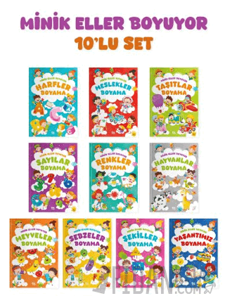 Minik Eller Boyuyor – 10'lu Kitaplık Seti