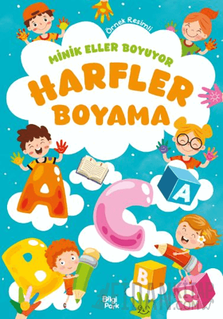 Minik Eller Boyuyor – Harfler Boyama Kitabı