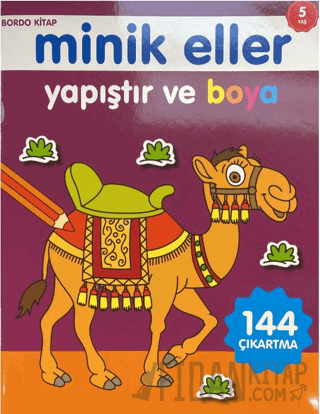 Minik Eller Yapıştır Ve Boya - Bordo Kitap Kolektif
