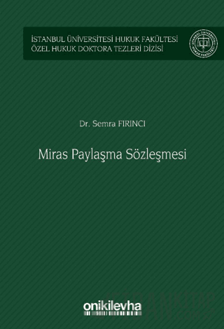 Miras Paylaşma Sözleşmesi (Ciltli)