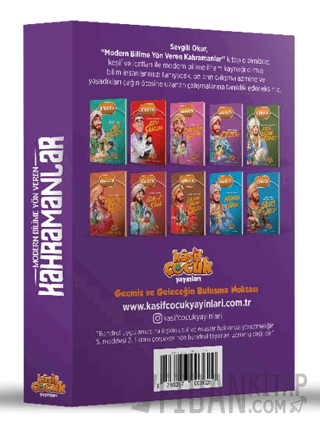 Modern Bilime Yön Veren Kahramanlar 10 Kitap Set