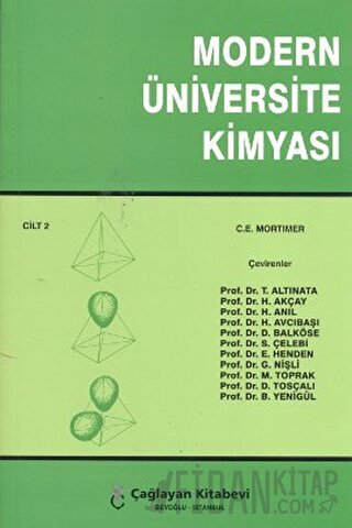 Modern Üniversite Kimyası Cilt: 2